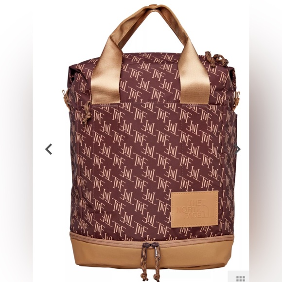 NORTH FACE WOVENSTRAP UTILITY TNF MONOGRAM BACKPACK main image 6